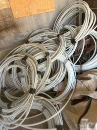 Fußbodenheizungen Rohre