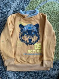 Warmer Pullover/ Hoodie Wolf Gr.134/140