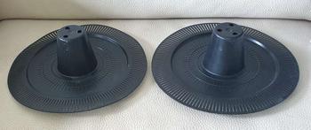 3 BLUMENTOPF-EINSÄTZE (VERHINDERN STAUNÄSSE)