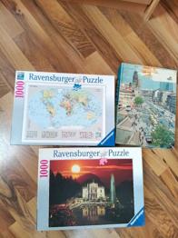 3 Puzzle zu verschenken