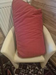 Verschenke große Kissen Polster Couchpolster 6x vorhanden