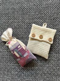 Lavendelsäckchen - ohne Duft - zur Dekoration - Topzustand