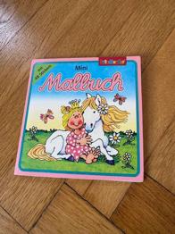 mini Malbuch inkl. Stickers