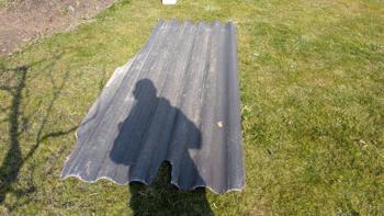 Eternit Platten & 1x Firstkappe