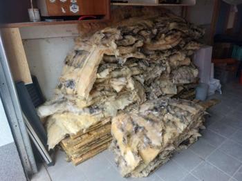 Dämmwolle zu verschenken