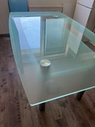 Esstisch , Glasstisch