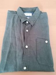 Herrenhemd s. Oliver Gr. L - oliv - regular fit