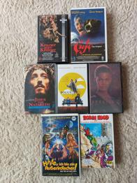 Alte VHS Kassetten..... siehe Bild