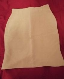 Midi Rock (NEU, Gr. M, 50% Leinen, ca. knielang)