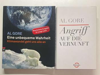 2 BÜCHER. EINE UNBEQUEME WAHRHEIT / ANGRIFF AUF DIE FREIHEIT - Al Gore