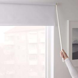 IKEA Fridans Verdunklungsrollo 140x200 cm weiß