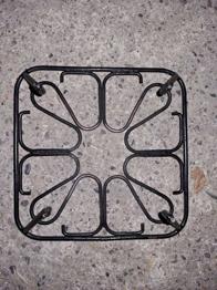 Blumen Untersetzer metall