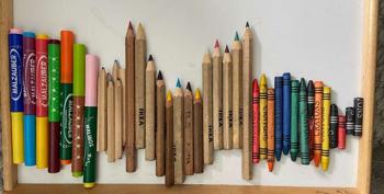 Stifte, Buntstifte, Ölkreiden