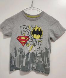 Batman / Superman Kinder T-Shirt Größe 116