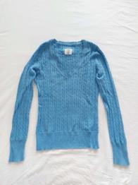 Pullover, blau, Größe S