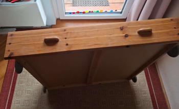 Holz Bettlade, gratis