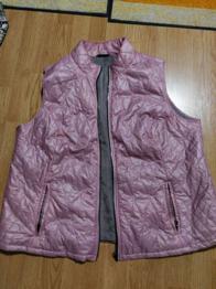 Laura Torreli leichte Weste, Größe 50, pink