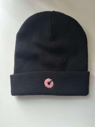 Schwarze Beanie von Zucker und Jagdwurst