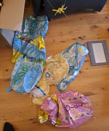 Folienluftballons Baby