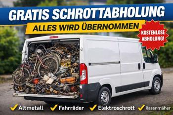 Kostenlose Schrottabholung - alles wird übernommen