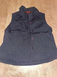 H&M Mädchen Ärmellose Bluse Gr 110