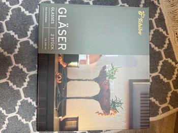 2x 2 Champagnergläser von Tchibo