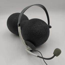 Original Xbox 360 Headset mit Mikrofon weiß UNGETESTET