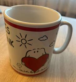 Riesentasse als Geschenk