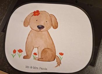 Sonnenschutz Auto Hund von Mr. Und Mrs Panda