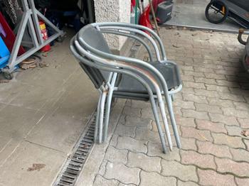 4 Stück Gartensessel