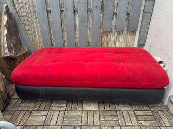 Balkon Sofa mit Stauraum und wasserfestem Material