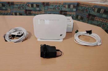 ADBB VV2220 Modem u. Router + NEUEM DSL-Splitter