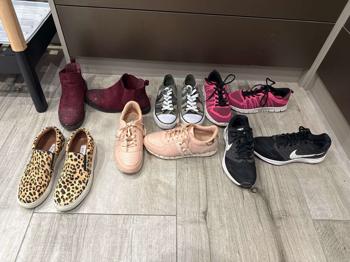 6 paar Damen Schuhe