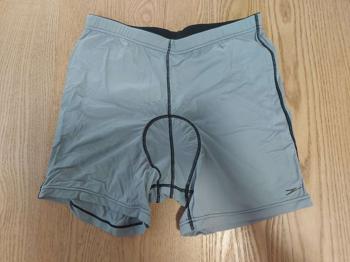 Grau blaue Radlerhose Größe L von Crane *neuwertig* zu verschenken