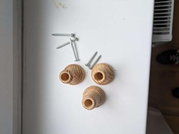 Vorhangstange in Fichte