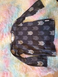 Babauba langarm Shirt Wölfe Gr 98