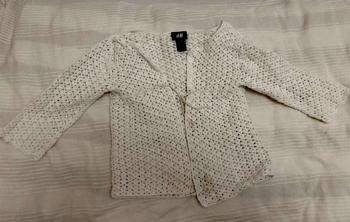 Mädchen Strickweste Gr. 116