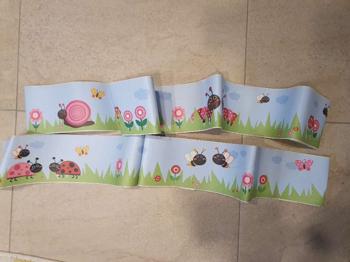 Bordüre zum Kleben 2 x 2m