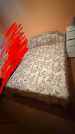 160x200 Doppelbett mit Stauraum und Lattenrost + inkl 2 Federkern Matrazen