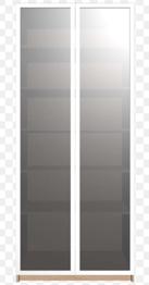 Pax Aluminium Milchglas Tür