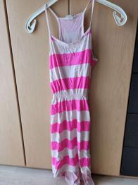 Trägerkleid rosa Gr. 146/152