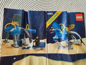 Lego Bauanleitung von 1985 , (Nr.6882)