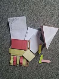 Notizblöcke + Haftnotizen