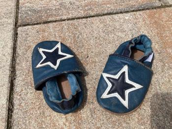 Krabbelschuhe Dotty fish