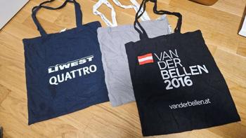 Stoffsackerl, Stofftaschen (Liwest, Dm, VDB)