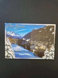 AK Österreich Bad Gastein Winterlandschaft mit Marke von 2002 beschrieben