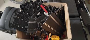 Auto Rennbahn schiene