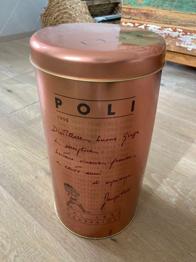 Metalldose mit Deckel