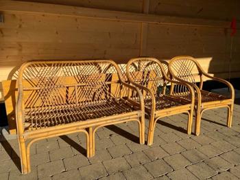 Gartenmöbel aus Bambus