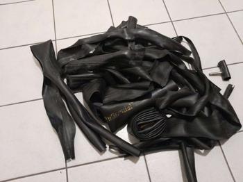 Fahrrad Schläuche zum basteln